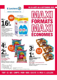 Prospectus E.Leclerc CARENTAN : DEPENSER MOINS 18 GV - MIXTE
