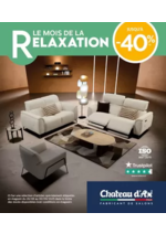 Promos et remises  : Le mois de la relaxation Jusqu'à -40 %