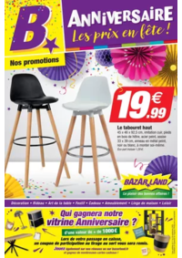 Prospectus Bazarland REVIN : Catalogue BazaDes prix tout doux pour voir la vie en roserland