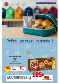 Prospectus CocciMarket MONTLEBON : Prêts, partez, rentrée !