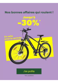 Prospectus Nature & Découvertes VALENCE : Nos bonnes affaires qui roulent!