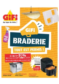 Prospectus Gifi SAINT PERAY : Braderie tout est permis !