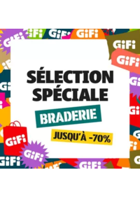 Prospectus Gifi VITRY LE FRANCOIS : Petite sélection d'articles spéciale braderie ! Jusqu'à -70%