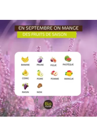 Prospectus Biomonde Segré : Septembre fruits & legumes