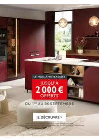Prospectus Cuisines Schmidt SAINT-JEAN-DE-VEDAS : Jusqu'à 2000€* offerts