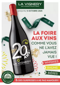 Prospectus LA VIGNERY Rambouillet : La foire aux vins