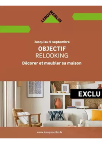 Prospectus Leroy Merlin Rezé : OBJECTIF RELOOKING