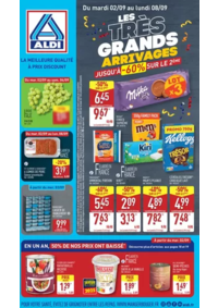 Prospectus Aldi Issoudun : LES TRES GRANDS ARRIVAGES
