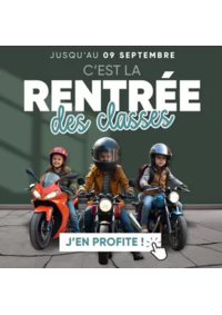 Prospectus Moto Axxe LONS LE SAUNIER : Ne ratez pas votre Rentrée – TVA OFFERTE sur votre équipement pilote !