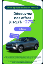 Prospectus Aramis : Offre spéciale Renault Austral