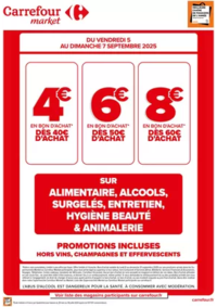 Prospectus Carrefour Drive SAINT PIERRE LES NEMOURS : OPÉRATION BON D’ACHAT
