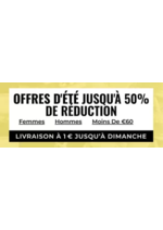 Promos et remises  : Offres d'été Jusqu'à 50% de réduction