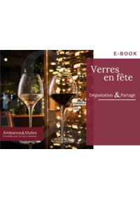 Prospectus Ambiance & styles  LAVAL 55 rue de la Paix : Verres en fête