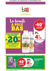 Prospectus bi1	 BOURBON-LANCY : Catalogue Bi1