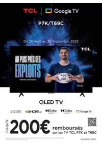 Prospectus BeDigital Brax : TCL OLED TV