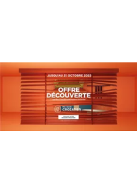 Prospectus Crozatier CAMBRAI : Offre découverte