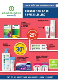 Prospectus Parapharmacie E.Leclerc BLAGNAC : Prospectus Rentrée