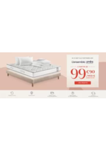 Promos et remises  : Offrez à vos nuits une nouvelle dimension avec notre ensemble de nuit Onéa 1 Matelas + 1 Sommier + 1 Couette + 2 Oreillers
