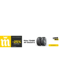 Prospectus Midas Mâcon : OFFRE -25% SUR LE 2ème PNEU