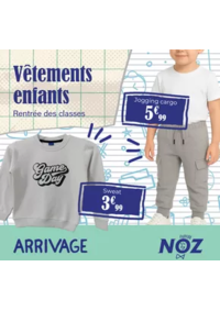 Prospectus Noz Montceau les Mines : Vêtements enfants