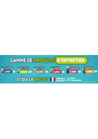 Prospectus Siligom LONS LE SAUNIER : NOUVEAU – ET QUE ÇA BRILLE, AVEC NOS PRODUITS D’ENTRETIEN SILIGOM !