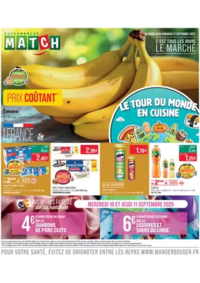 Prospectus Supermarchés Match Loos : C'EST TOUS LES JOURS LE MARCHÉ