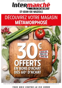 Prospectus Intermarché Super Saint-Jean de Muzols : Flyer REOUVERTURE - PDV 10335