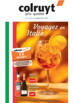 Prospectus  : Voyagez en Italie