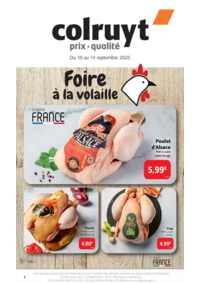 Prospectus Colruyt Pagnoz : Foire à la volaille