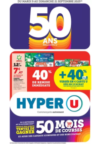 Prospectus Hyper U MENDE : Foire Petits Prix