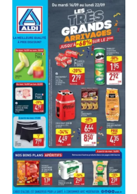 Prospectus Aldi St-Quentin 172/174 Rue du Président JF Kennedy : Les très grandes arrivages