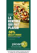 Prospectus Picard : La rentrée qui fait plaisir