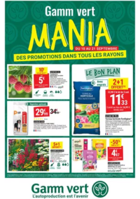 Prospectus Gamm vert MATHA : DES PROMOTIONS DANS TOUS LES RAYONS