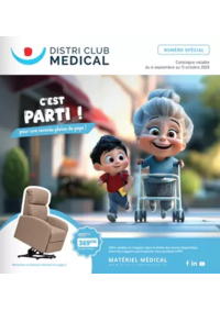 Prospectus Distri Club Médical Isère : Relance particuliers septembre 2025