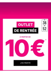 Prospectus Christine Laure GRAY : OUTLET de rentrée à partir de 10€