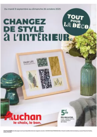 Prospectus Auchan ILLKIRCH GRAFFENSTADEN : Tout pour la déco : changez de style à l'intérieur