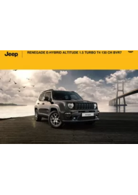 Prospectus Jeep Castres : RENEGADE E-HYBRID ALTITUDE 1.5 TURBO T4 130 CH BVR7
