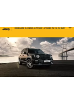 Prospectus Jeep : RENEGADE E-HYBRID ALTITUDE 1.5 TURBO T4 130 CH BVR7