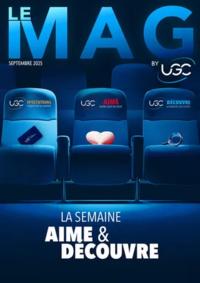 Prospectus UGC Ciné Cité Lyon : Septembre 2025