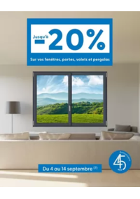 Prospectus Tryba La Trinité : Jusqu’à -20% sur vos fenêtres, portes, volets et pergolas !