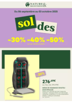 Prospectus Nature & Découvertes : Soldes