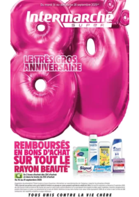 Prospectus Intermarché Super castres : TF ANNIVERSAIRE 1 + CAHIER REGION