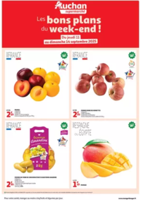 Prospectus Auchan Supermarché Paris 12 Reuilly : Les bons plans du week-end dans votre super !