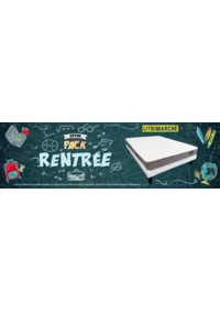 Prospectus Litrimarché SAINT-GEORGES-DES-COTEAUX : C’EST LA RENTRÉE… du SOMMEIL !