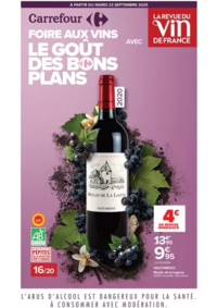 Prospectus Carrefour MARGENCEL : FOIRE AUX VINS D'AUTOMNE