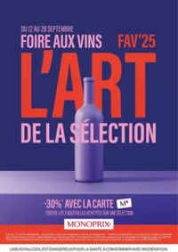 Prospectus Monoprix THONON LES BAINS : GUIDE FOIRE AUX VINS