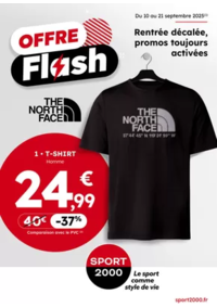 Prospectus Sport 2000 PINEUILH :  Rentrée décalée, promos toujours activées 