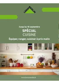 Prospectus Leroy Merlin St Denis-la-Plaine : SPÉCIAL CUISINE