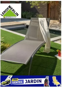 Prospectus Leroy Merlin Metz : TOP VENTES JARDIN