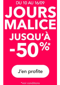 Prospectus Grain de Malice Saint-Louis : SOLDES jusqu'à -50 %